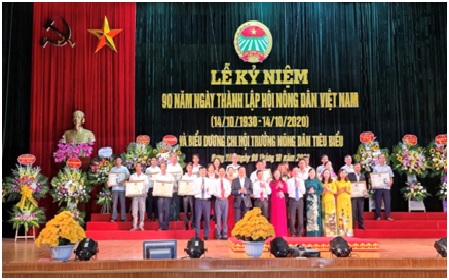 Lễ kỷ niệm 90 năm Ngày thành lập Hội Nông Việt Nam 