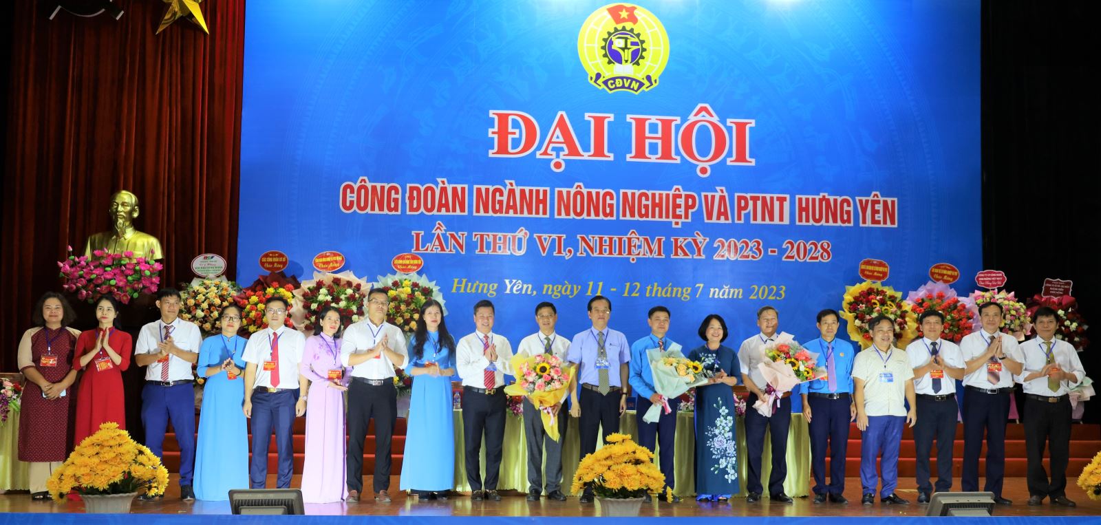 Đại hội Công đoàn ngành Nông nghiệp và Phát triển Nông thôn tỉnh Hưng Yên lần thứ VI, nhiệm kỳ 2023-2028 