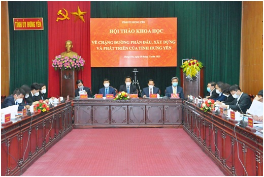 Hội thảo khoa học  “Chặng đường phấn đấu, xây dựng và phát triển của tỉnh Hưng Yên”